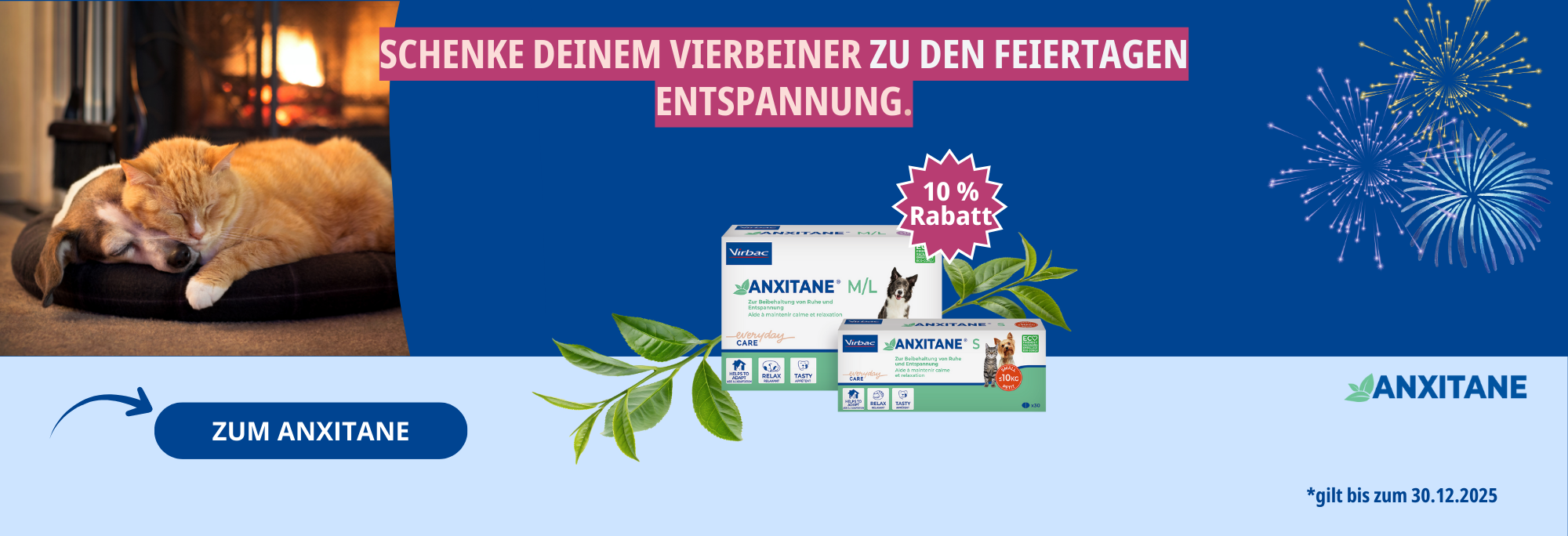 Banner mit Hund & Katze und dem Hinweis auf das neue Spar-Abo. Einfach und bequem - im Spar-Abo bestellen und auf jeden Einkauf 10 % Rabatt und eine kostenfreie Lieferung erhalten
