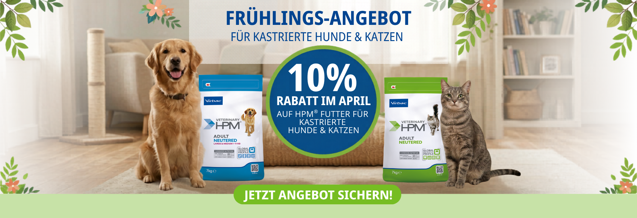 Aktuelles Angebot HPM Neutered Hunde und Katzenfutter
