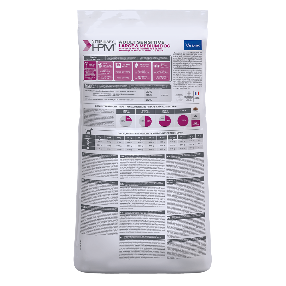 Adult Sensitive Digest Large & Medium Dog von Virbac Bild 3