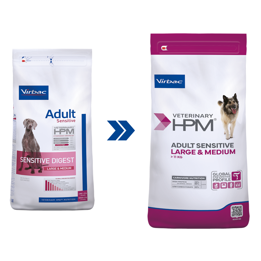 Adult Sensitive Digest Large & Medium Dog von Virbac
