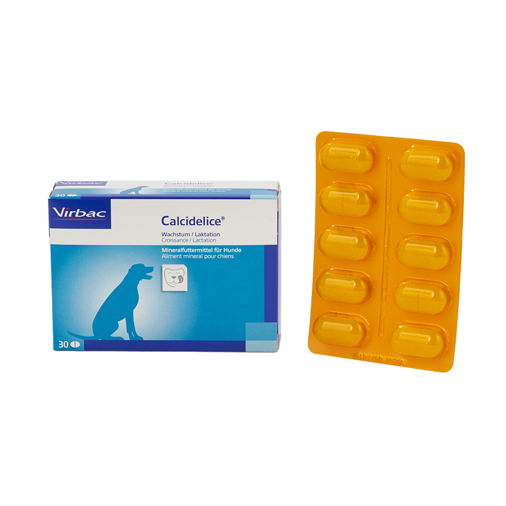 Calcidelice Aufbautabletten von Virbac