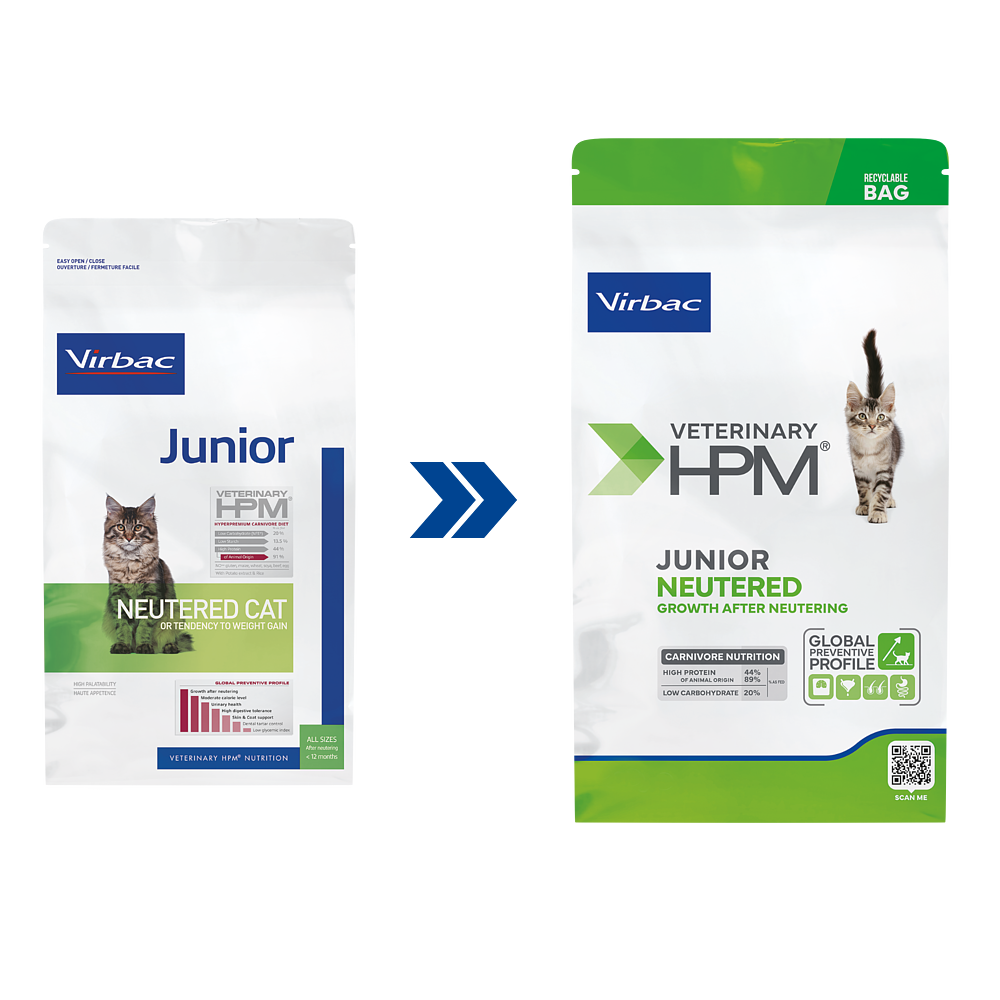 Junior Neutered Cat von Virbac
