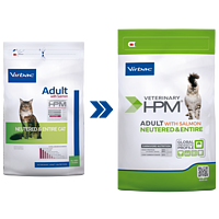 Adult Salmon Neutered & Entire Cat  von Virbac