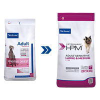 Adult Sensitive Digest Large & Medium Dog von Virbac