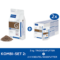 Set Dog Gastro Digestive Support + Nassfutter von Virbac