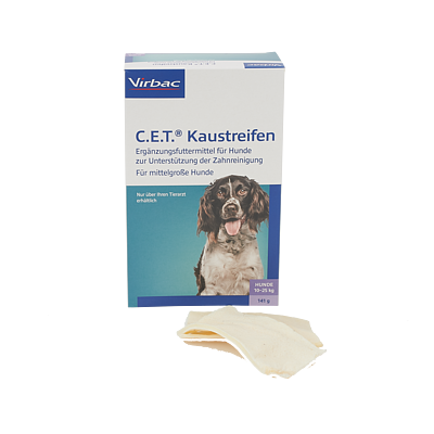 C.E.T. Kaustreifen für mittelgroße Hunde von Virbac