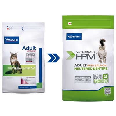 Adult Salmon Neutered & Entire Cat  von Virbac