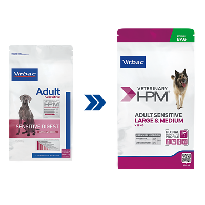Adult Sensitive Digest Large & Medium Dog von Virbac
