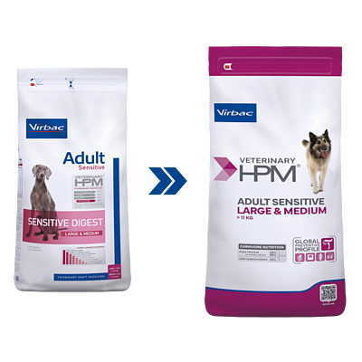 Adult Sensitive Digest Large & Medium Dog von Virbac