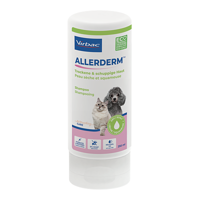 Allerderm Shampoo trockene und schuppige Haut von Virbac