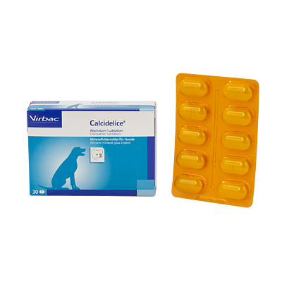 Calcidelice Aufbautabletten von Virbac