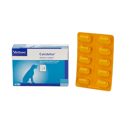 Calcidelice Aufbautabletten von Virbac