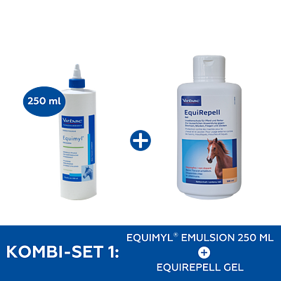 Set: Equimyl & EquiRepell Gel von Virbac