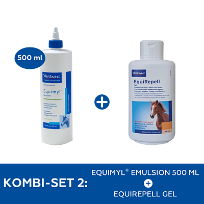 Set: Equimyl & EquiRepell Gel von Virbac